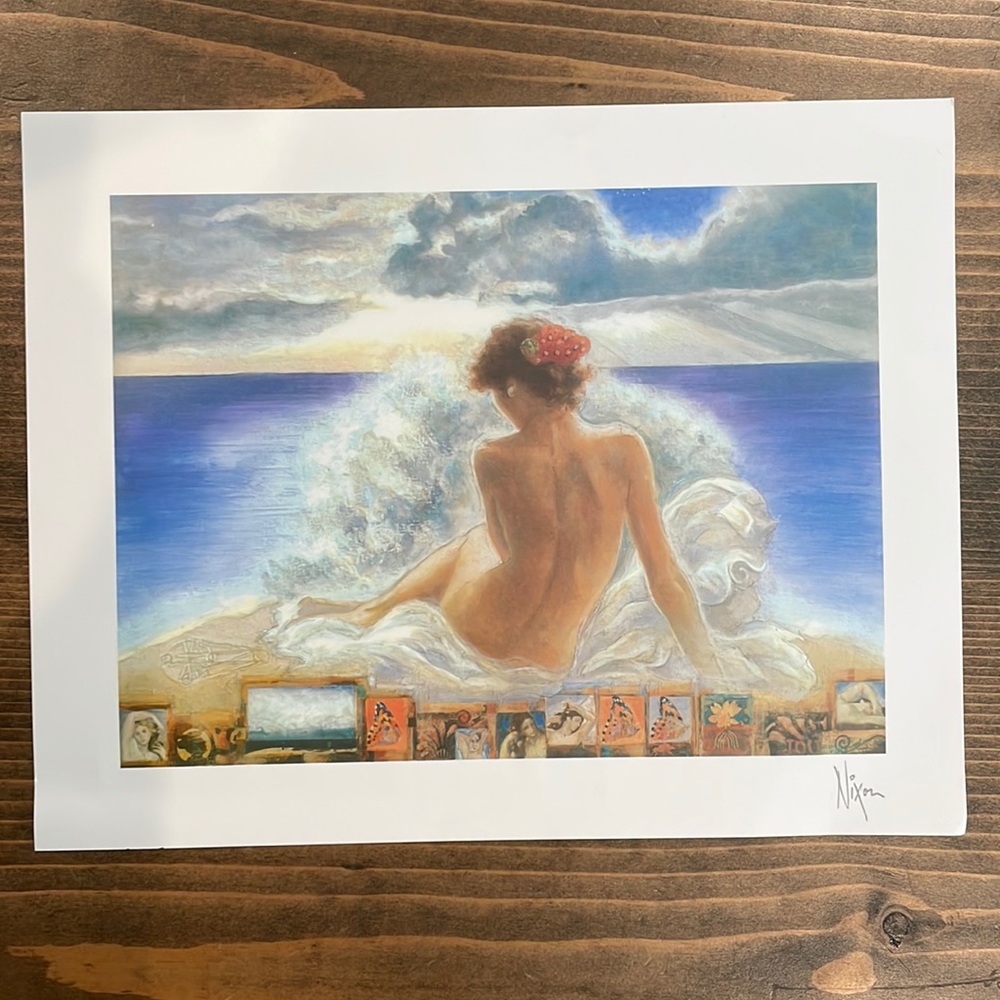 Peter Nixon artwork 🌊🌺